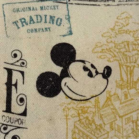 Disney Cream and Brown Mickey Print Crossbody Bag - Picture 11 of 16